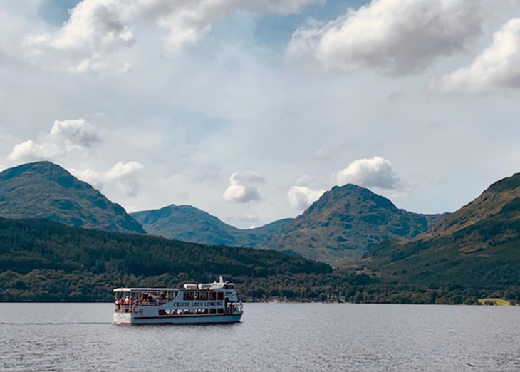 Waterbus on Loch Lomond