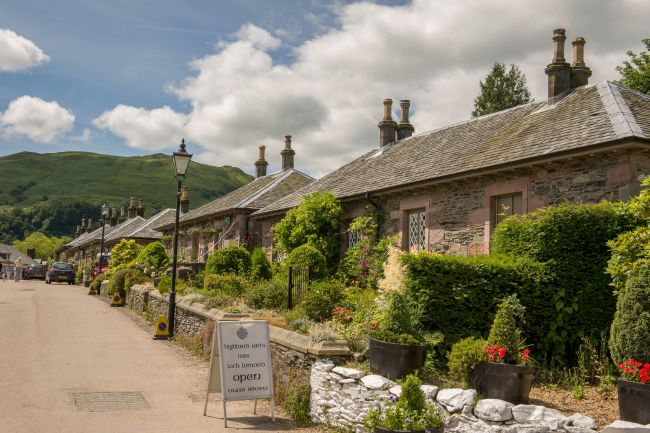 Luss Village by Loch Lomond